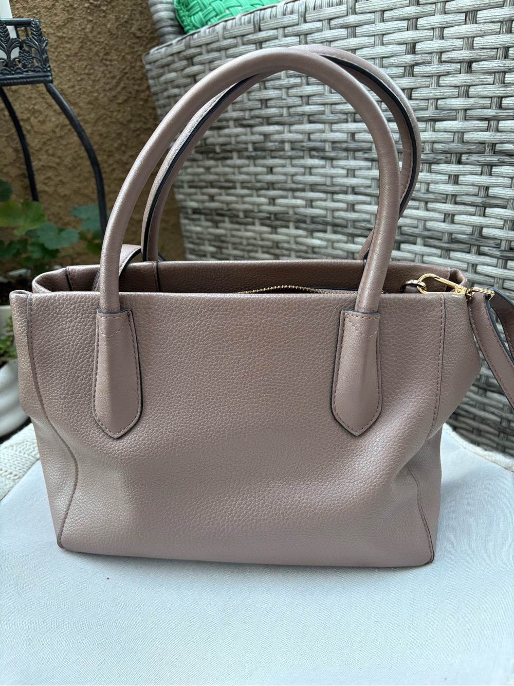 a new day Taupe Top-Handle Tote